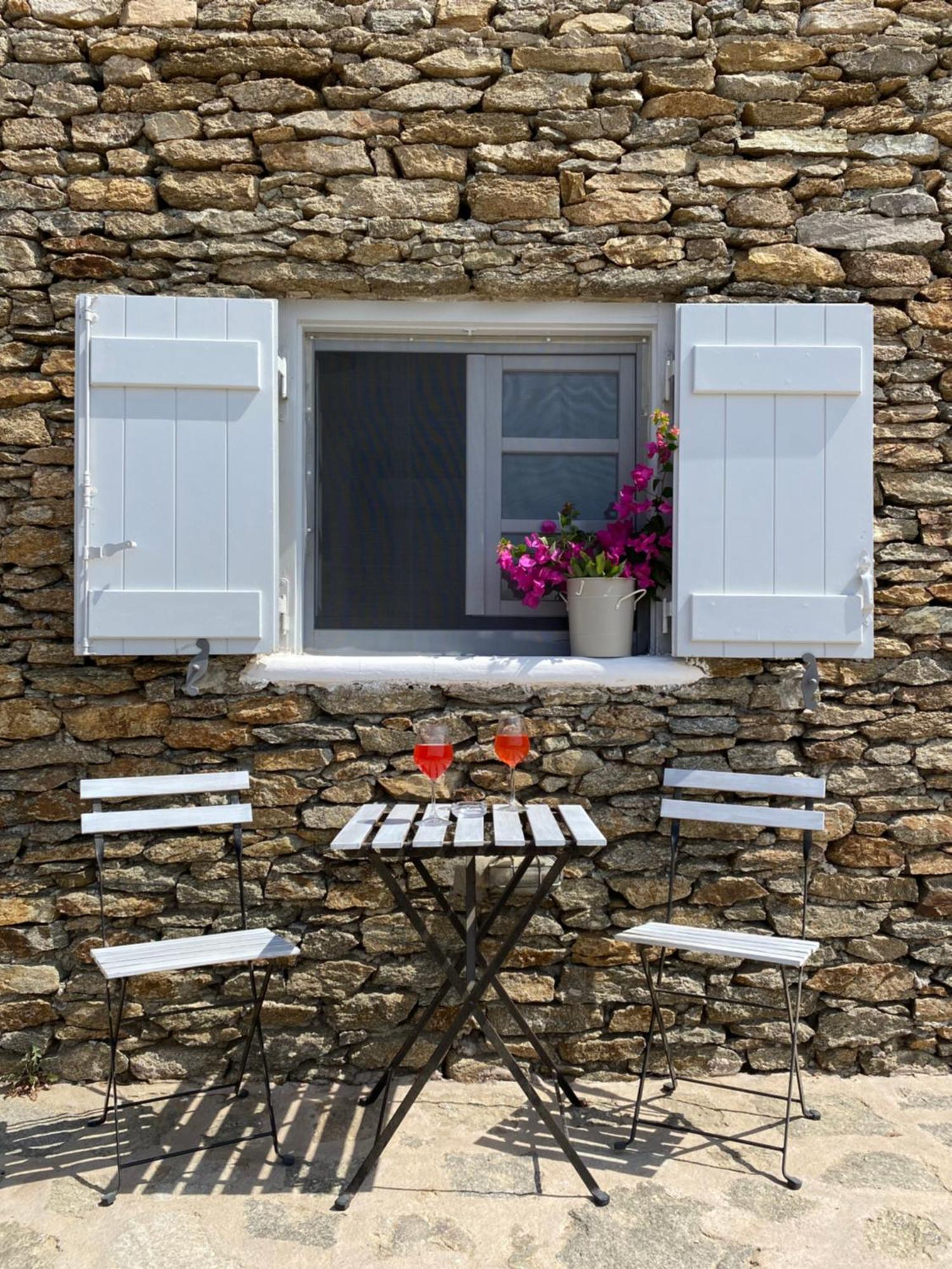 Wood And Stone Villa Mykonos Town Buitenkant foto