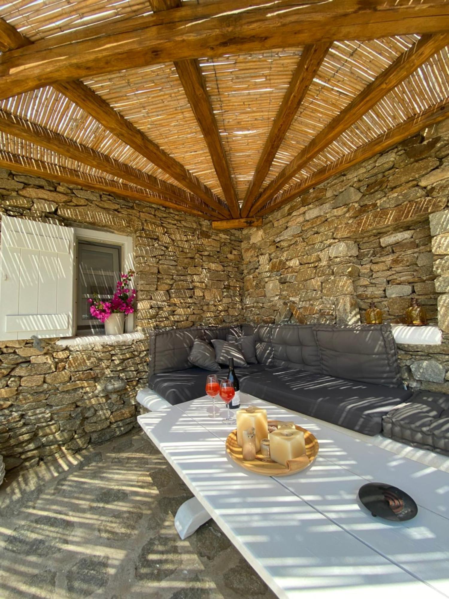 Wood And Stone Villa Mykonos Town Buitenkant foto